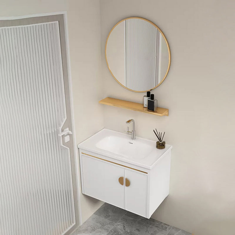 Gorgeous Sink Cabinet Free-standing Standard Space Saver Vanity with Mirror