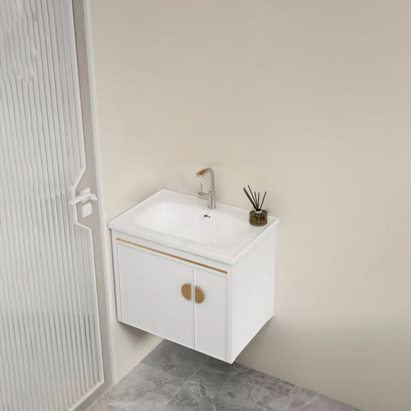 Gorgeous Sink Cabinet Free-standing Standard Space Saver Vanity with Mirror