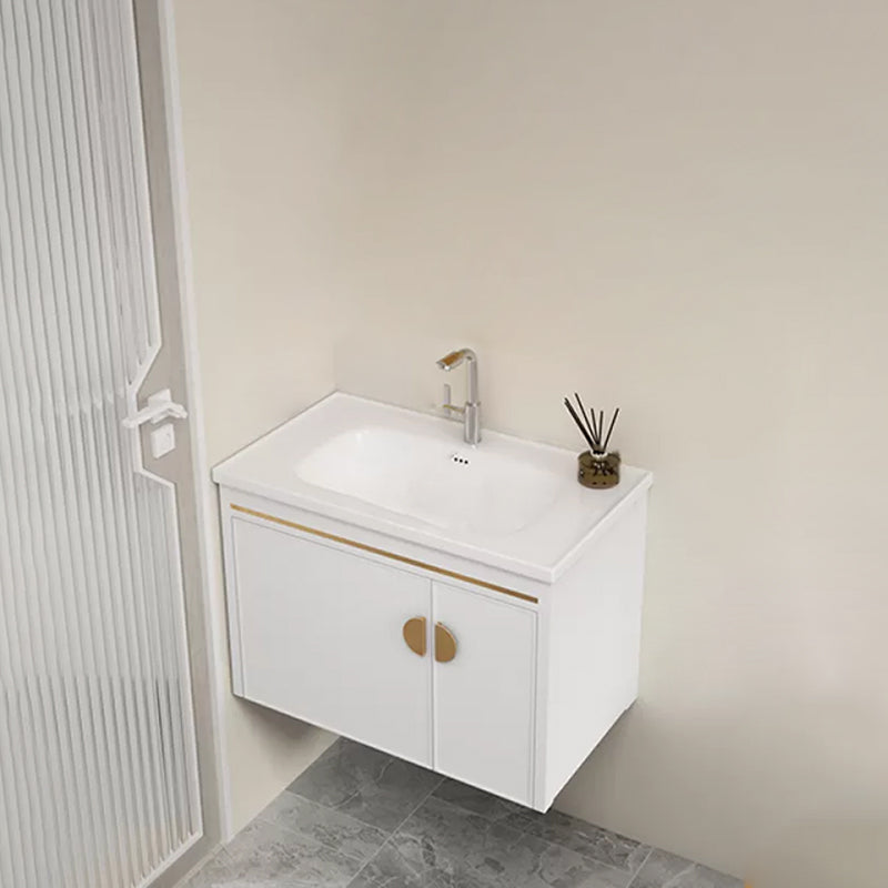 Gorgeous Sink Cabinet Free-standing Standard Space Saver Vanity with Mirror