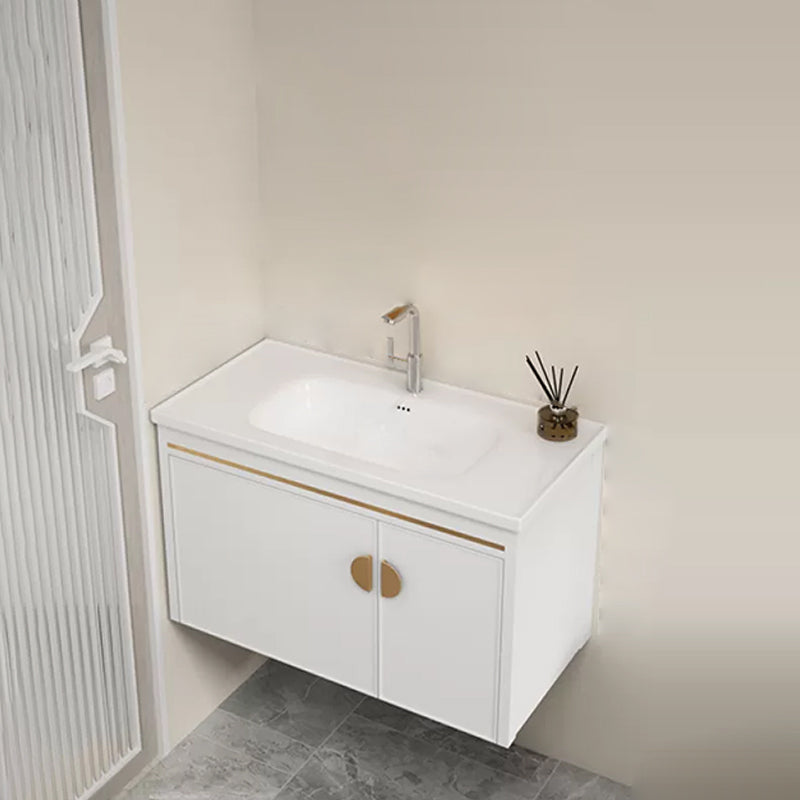 Gorgeous Sink Cabinet Free-standing Standard Space Saver Vanity with Mirror