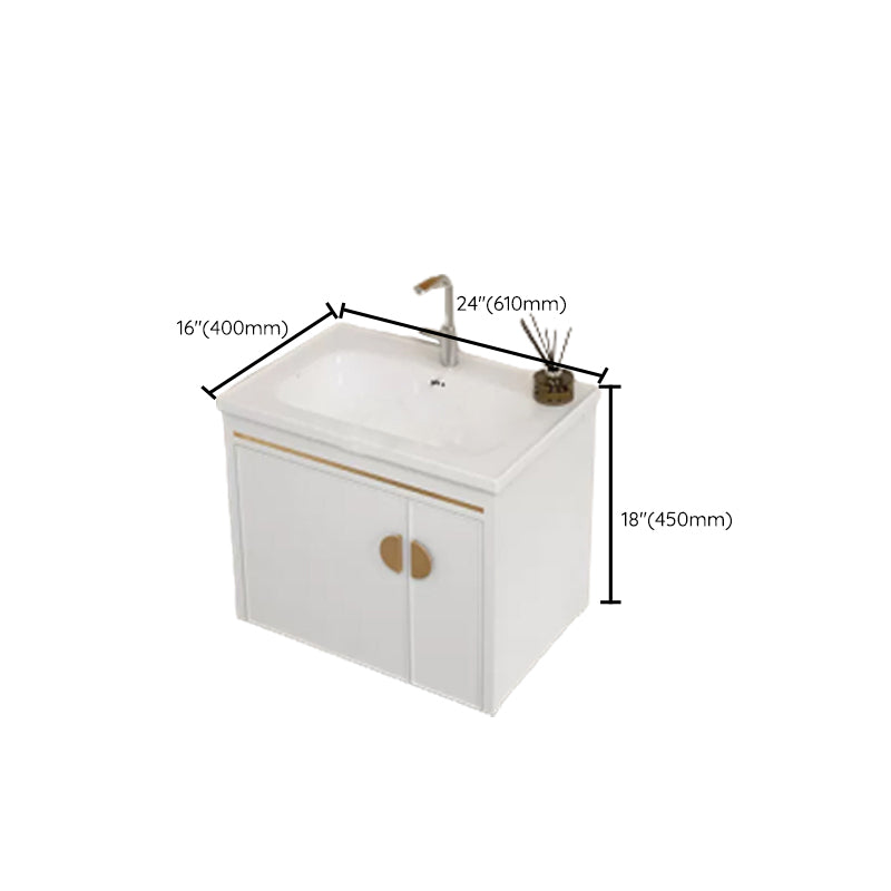 Gorgeous Sink Cabinet Free-standing Standard Space Saver Vanity with Mirror