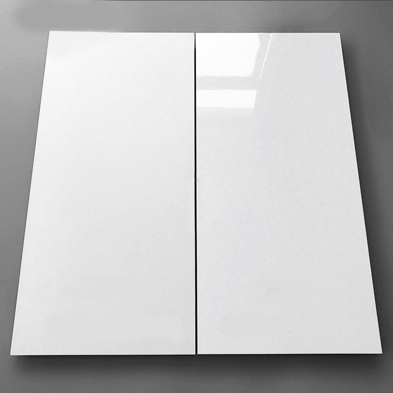 Modern Pure Color Floor Tile Straight Edge Glazed Design Indoor Floor Tile