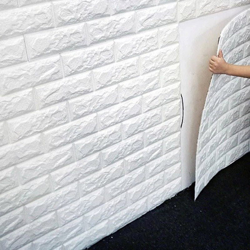 Modern Panel PVC 3D Embossed Self-Adhesive Paintable Indoor Wall Ceiling