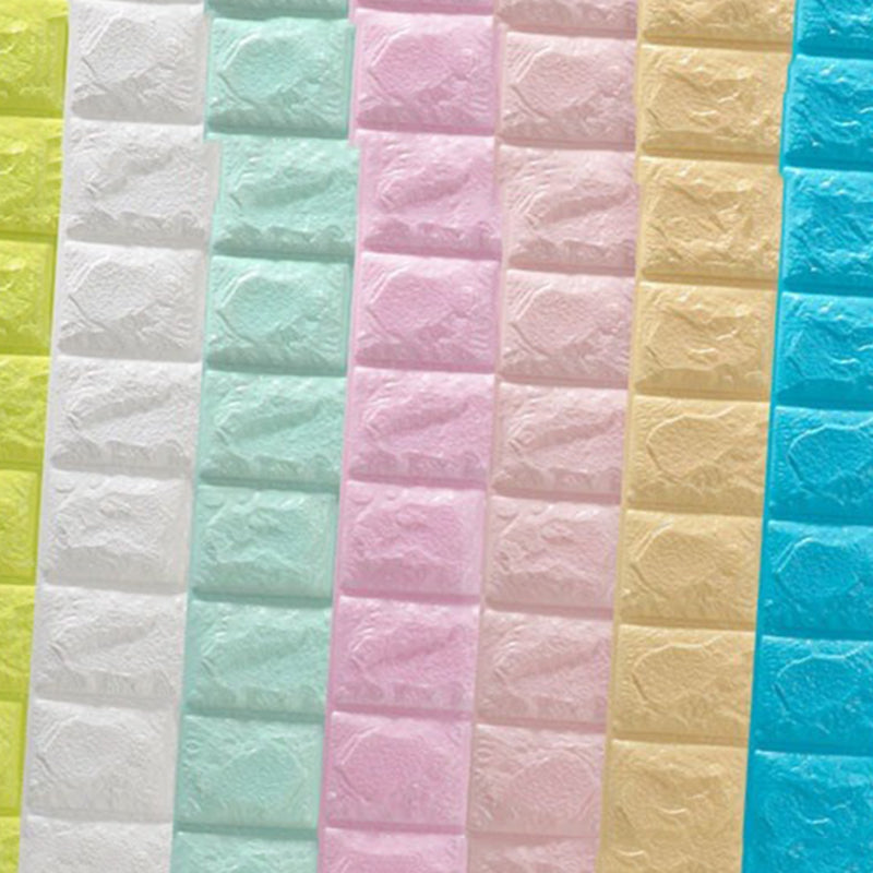 Modern Panel PVC 3D Embossed Self-Adhesive Paintable Indoor Wall Ceiling