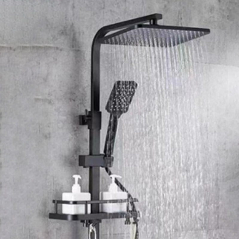 Modern Shower Head Rain Fall Fixed Shower Head Square Rain Fall Hand Shower