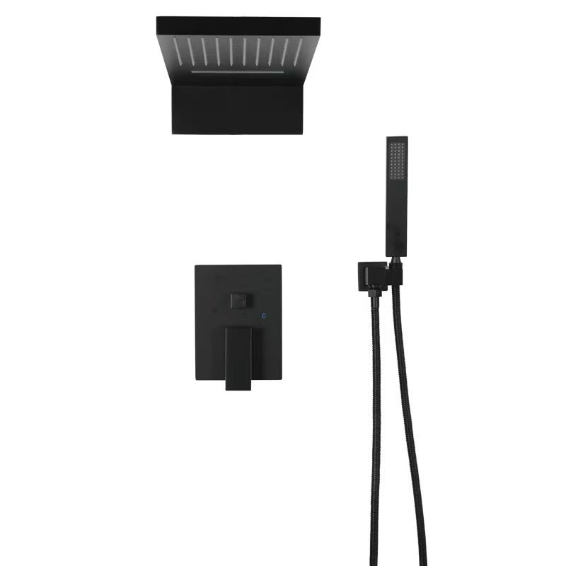 Shower System Wall Mounted Massage Jet Adjustable Spray Pattern Shower Trim