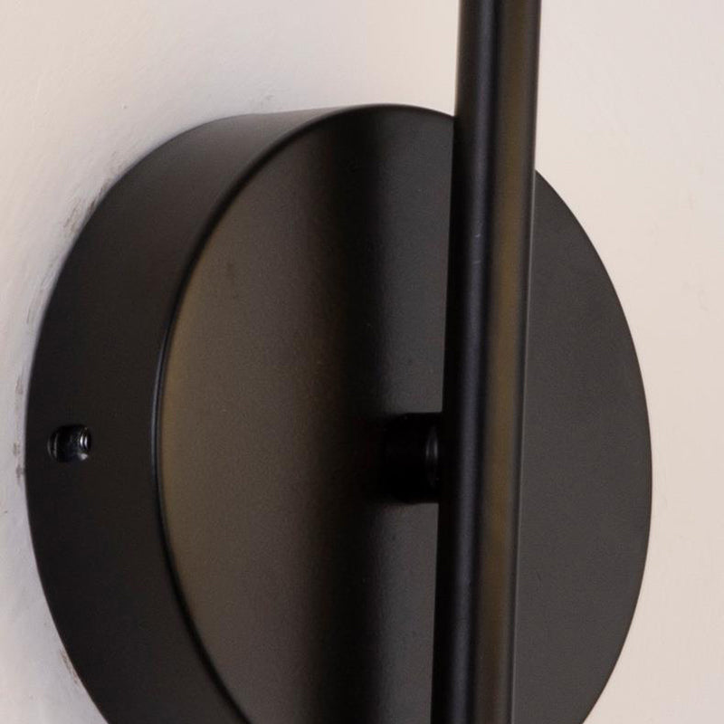 Ball Glass Shape Wall Light Modern Style 1-Light Wall Light Sconce