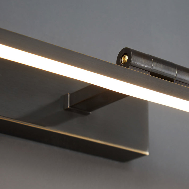 Metal Linear Vanity Lights Modern 1-Light Vanity Lighting for Bathroom