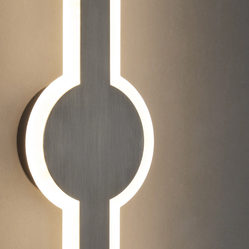 Metal Linear Vanity Wall Lights Modern 1-Light Vanity Wall Light Fixtures