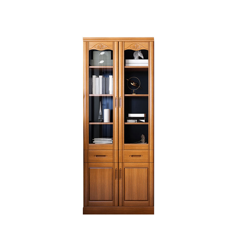 Traditional File Cabinet Wooden Vertical File Cabinet with Shelves