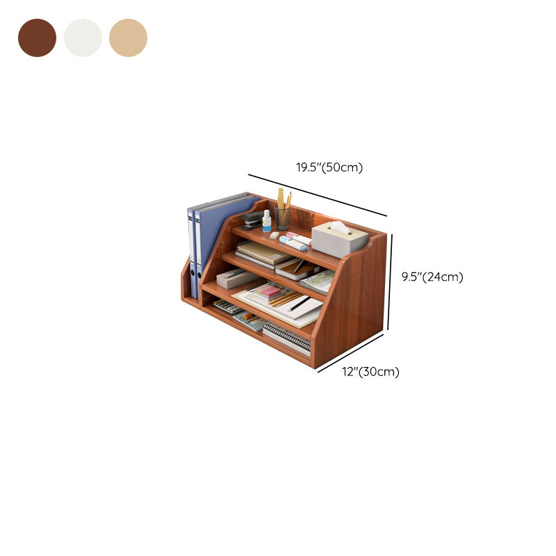 Contemporary File Cabinet Wooden Frame Lateral File Cabinet with Storage