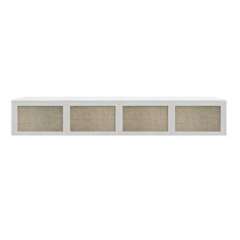 Scandinavian Wood TV Stand Console Wall-mounted TV Media Stand for Living Room