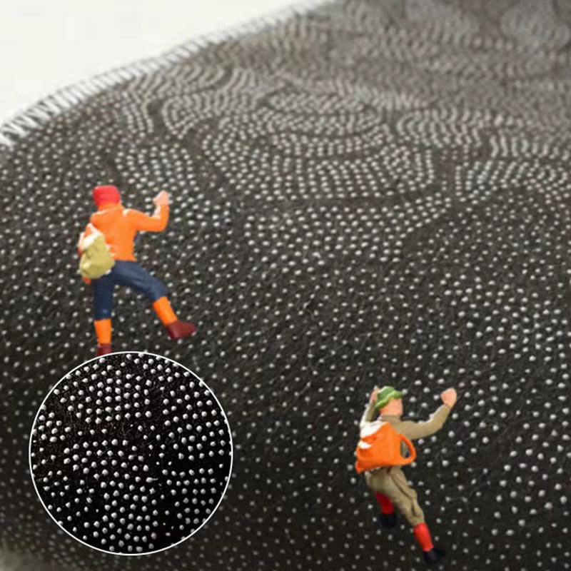 Orange Casual Rug Polyester Contrast Color Rug Washable Rug for Drawing Room