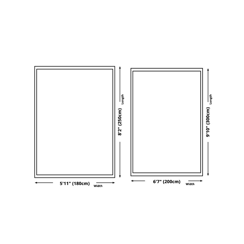 Apricot Color Piece Carpet Polyester Modern Carpet Washable Carpet for Living Room