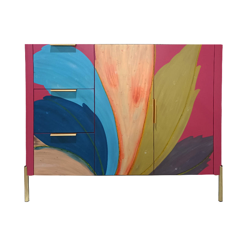 15.6-inch Width Modern Storage Chest Dresser Stone Storage Chest