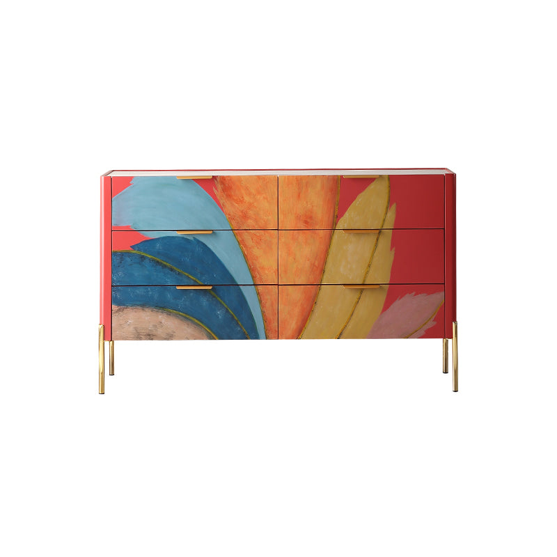 15.6-inch Width Modern Storage Chest Dresser Stone Storage Chest