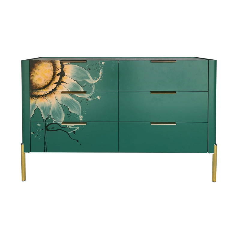 15.6-inch Width Modern Storage Chest Dresser Stone Storage Chest