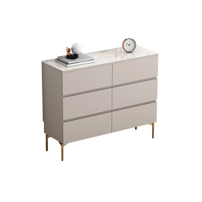 13.65-inch Width Stone Storage Chest Dresser Contemporary Dresser
