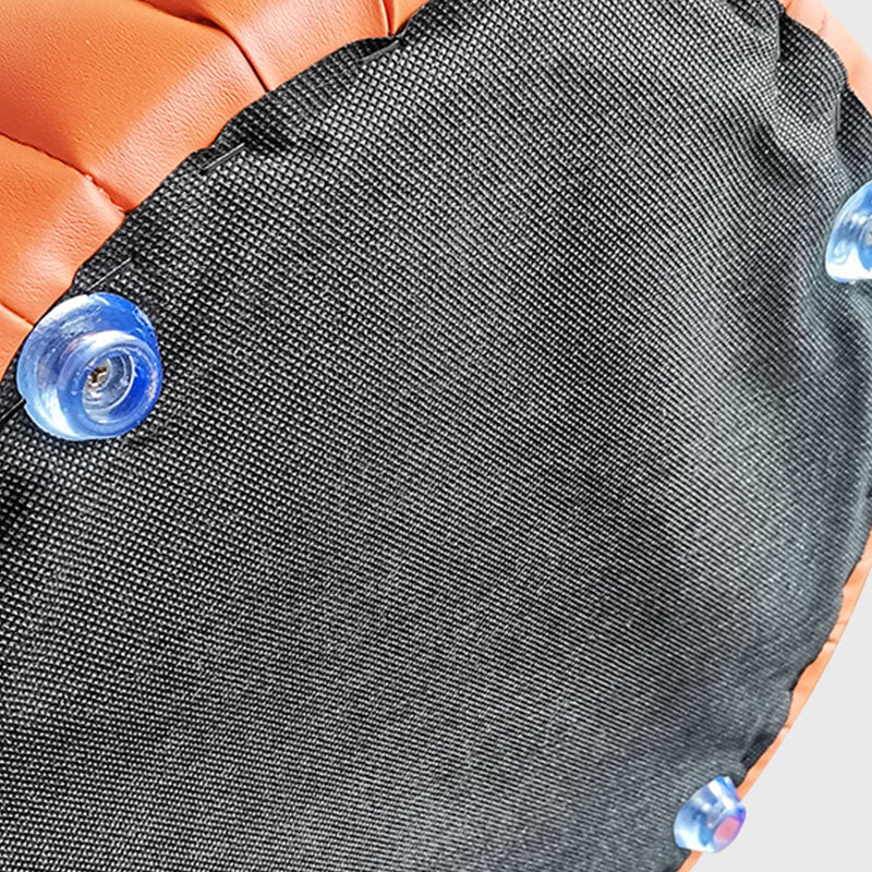 Whole Colored Ottoman Cylinder Shape Stain Resistant Faux Leather Ottoman