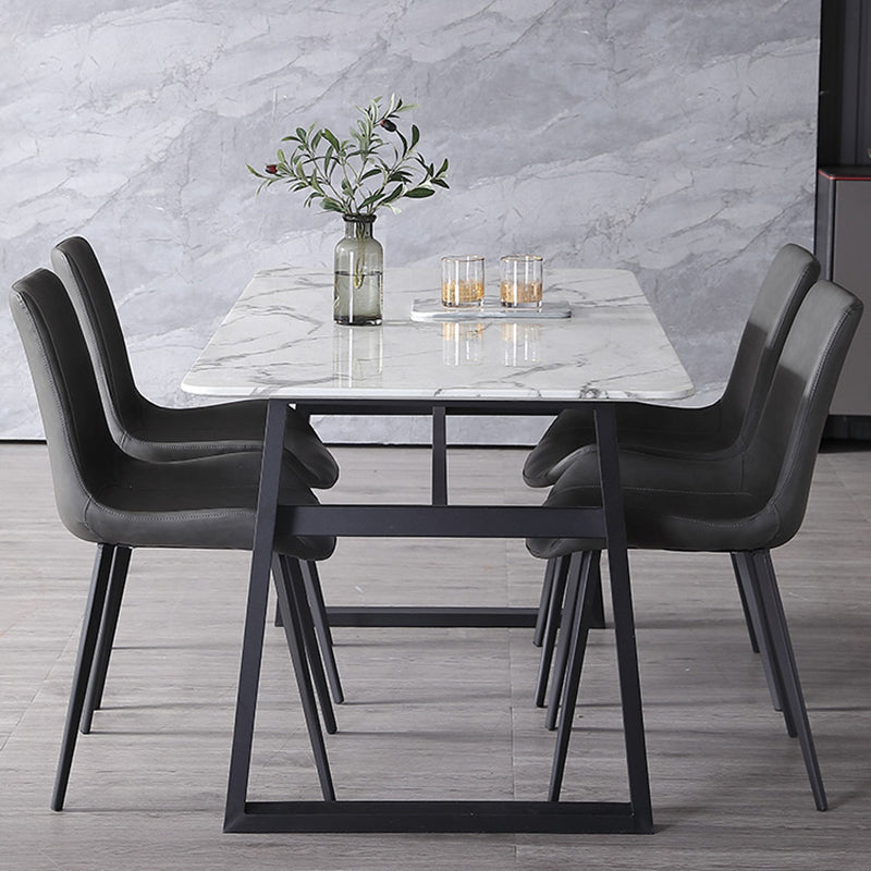 Upholstered Armless Dining Chair Parsons Dining Room Side Chair