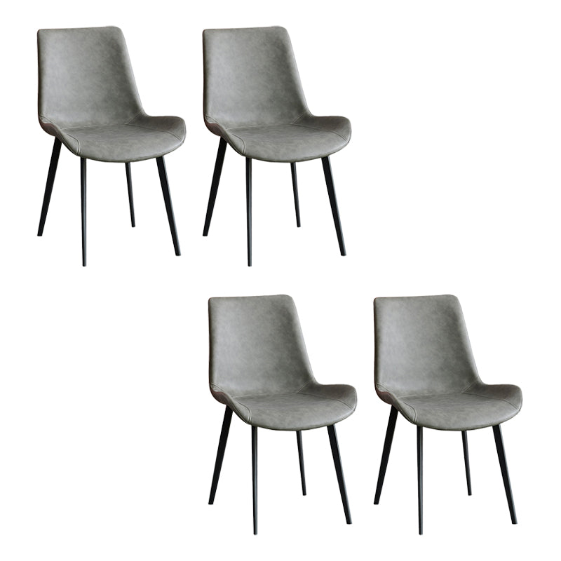 Upholstered Armless Dining Chair Parsons Dining Room Side Chair