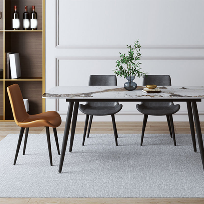 Upholstered Armless Dining Chair Parsons Dining Room Side Chair