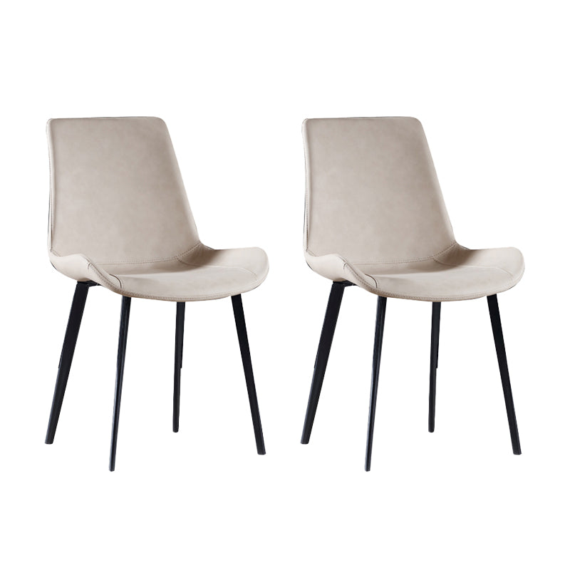 Upholstered Armless Dining Chair Parsons Dining Room Side Chair