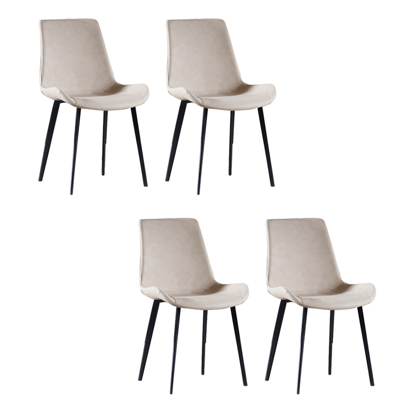 Upholstered Armless Dining Chair Parsons Dining Room Side Chair