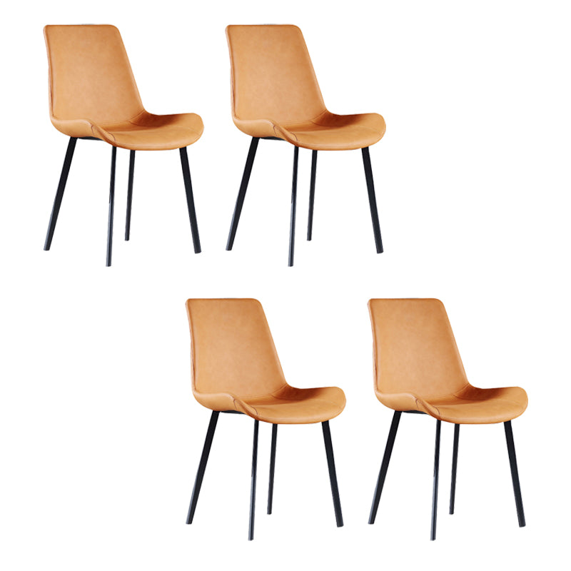 Upholstered Armless Dining Chair Parsons Dining Room Side Chair