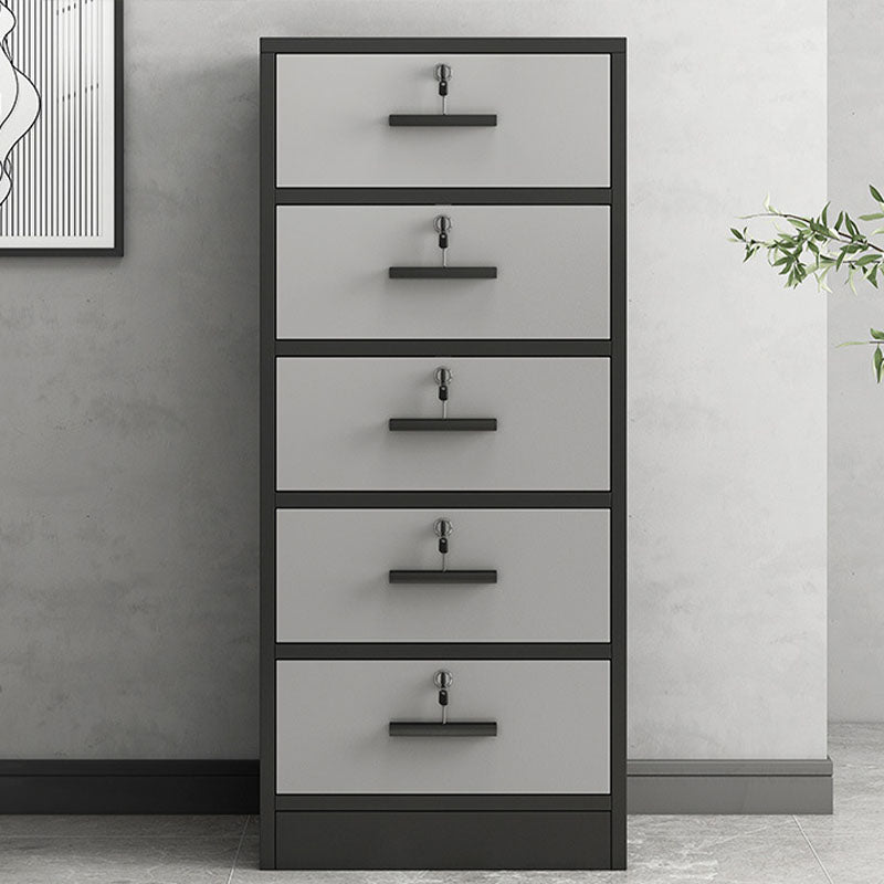Modern Metal File Cabinet Vertical Filing Cabinet for Home Office
