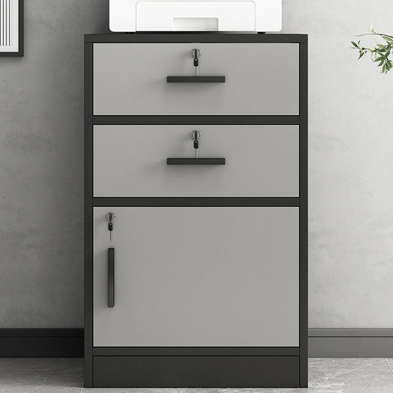 Modern Metal File Cabinet Vertical Filing Cabinet for Home Office