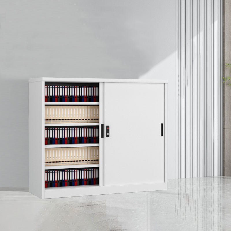 Metal File Cabinet Contemporary Storage Shelves Locking Filing Cabinet