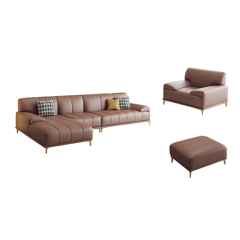 Pillow Top Arm Farmhouse Seating Dark Brown Living Room Settee