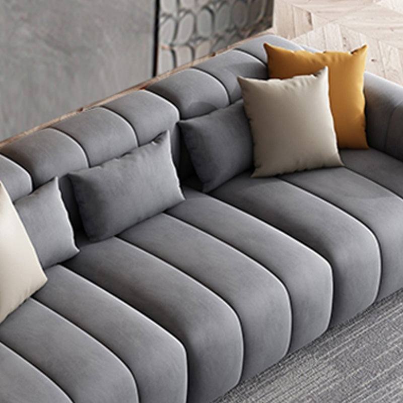 Biscuit Back Scandinavian Settee Living Room Standard Seating