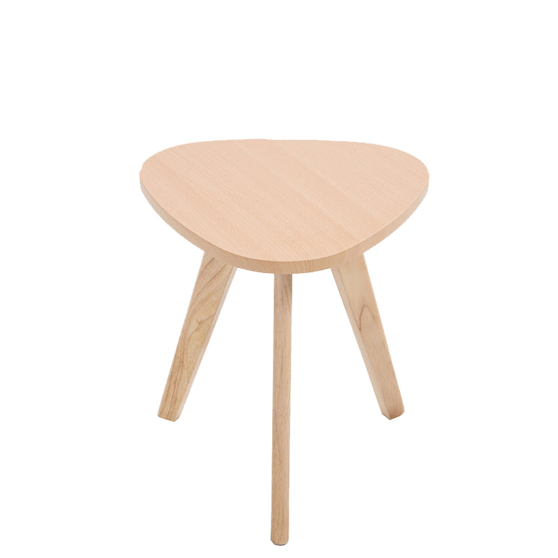 Contemporary Wooden Cocktail Table Round / Square / Triangle Top Coffee Table