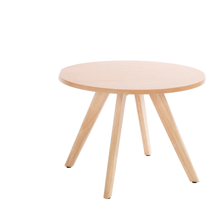 Contemporary Wooden Cocktail Table Round / Square / Triangle Top Coffee Table