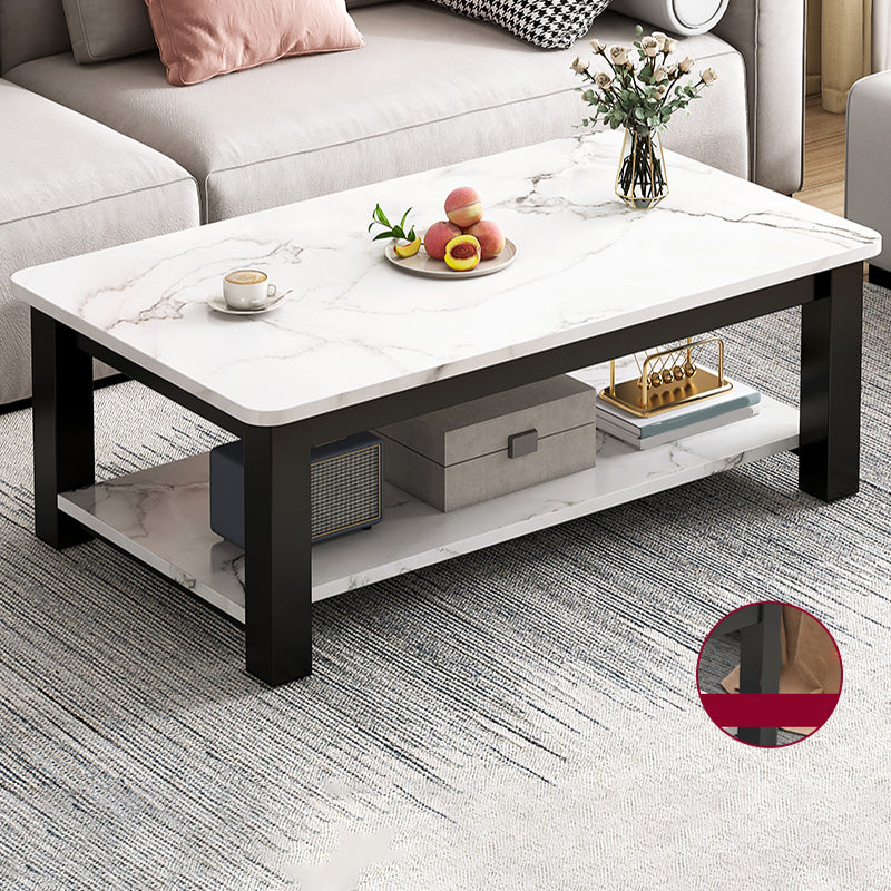 Rectangular Modern Simple Coffee Table 1 Single Cocktail Table for Home