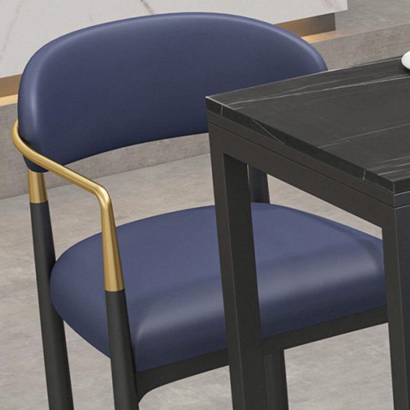 Modern Sintered Stone Bistro Bar Table Rectangle Bar Table for Dining Room