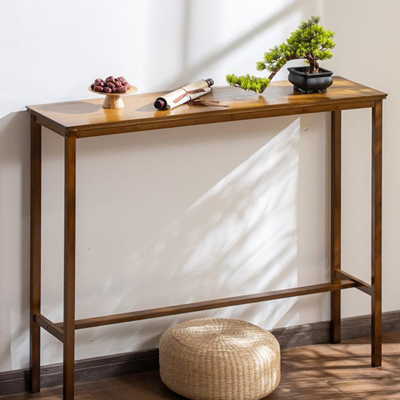 Contemporary Bar Height Table Trestle Counter Height Dining Table