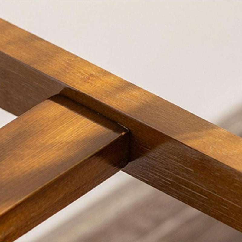 Contemporary Bar Height Table Trestle Counter Height Dining Table