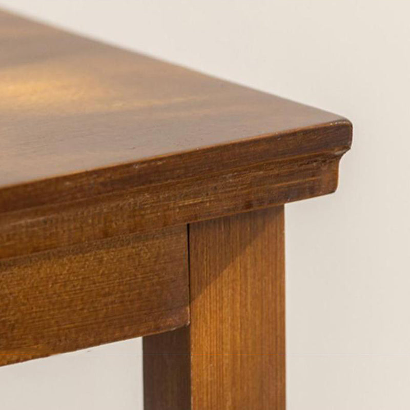 Contemporary Bar Height Table Trestle Counter Height Dining Table