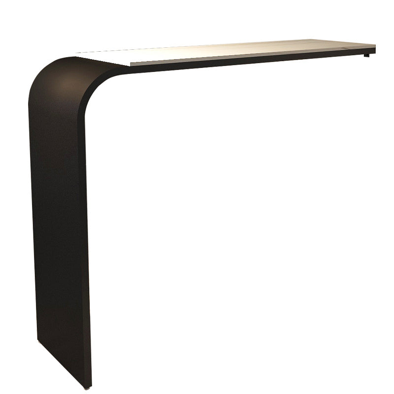 Stone and Metal Bar Dining Table Contemporary Counter Height Table