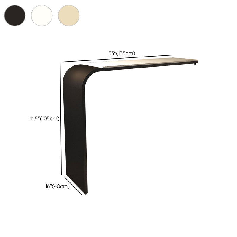 Stone and Metal Bar Dining Table Contemporary Counter Height Table