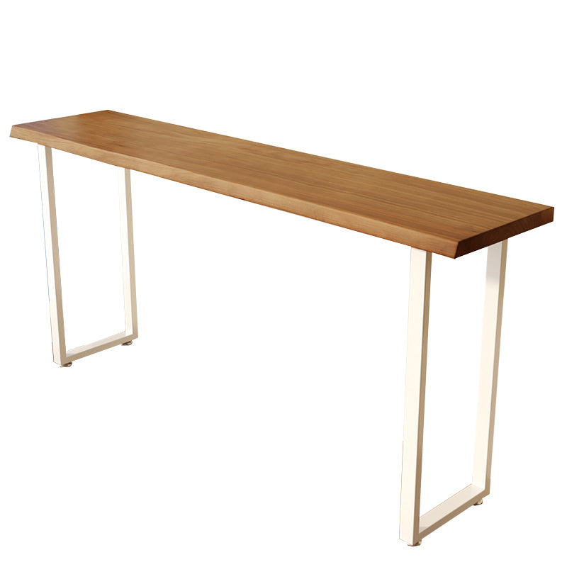 Contemporary Counter Height Table Solid Wood Bar Dining Table