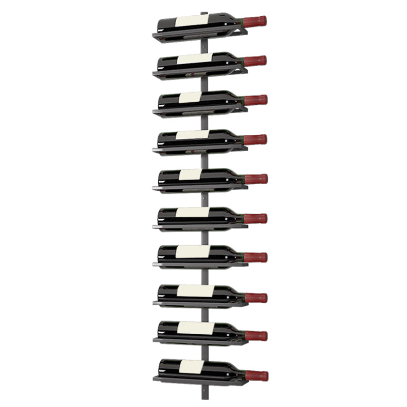 Wall Mounted Wine Bottle Holder Contemporary Metal Wine Rack Bottle