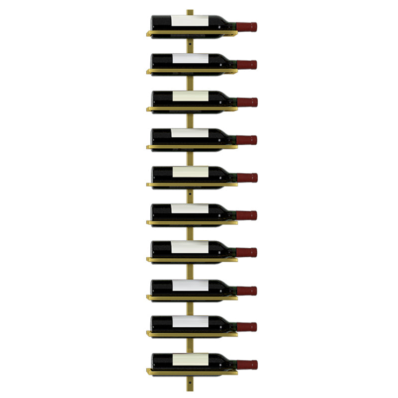 Wall Mounted Wine Bottle Holder Contemporary Metal Wine Rack Bottle