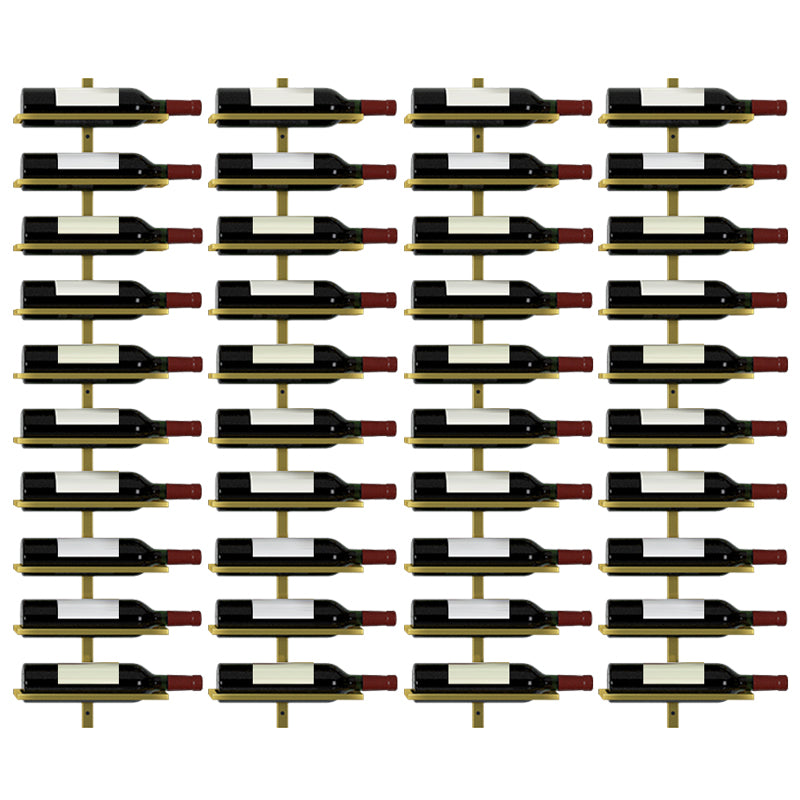 Wall Mounted Wine Bottle Holder Contemporary Metal Wine Rack Bottle