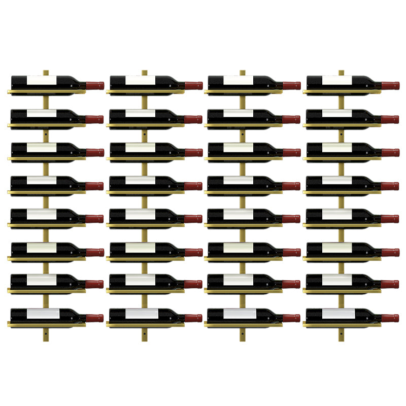 Wall Mounted Wine Bottle Holder Contemporary Metal Wine Rack Bottle