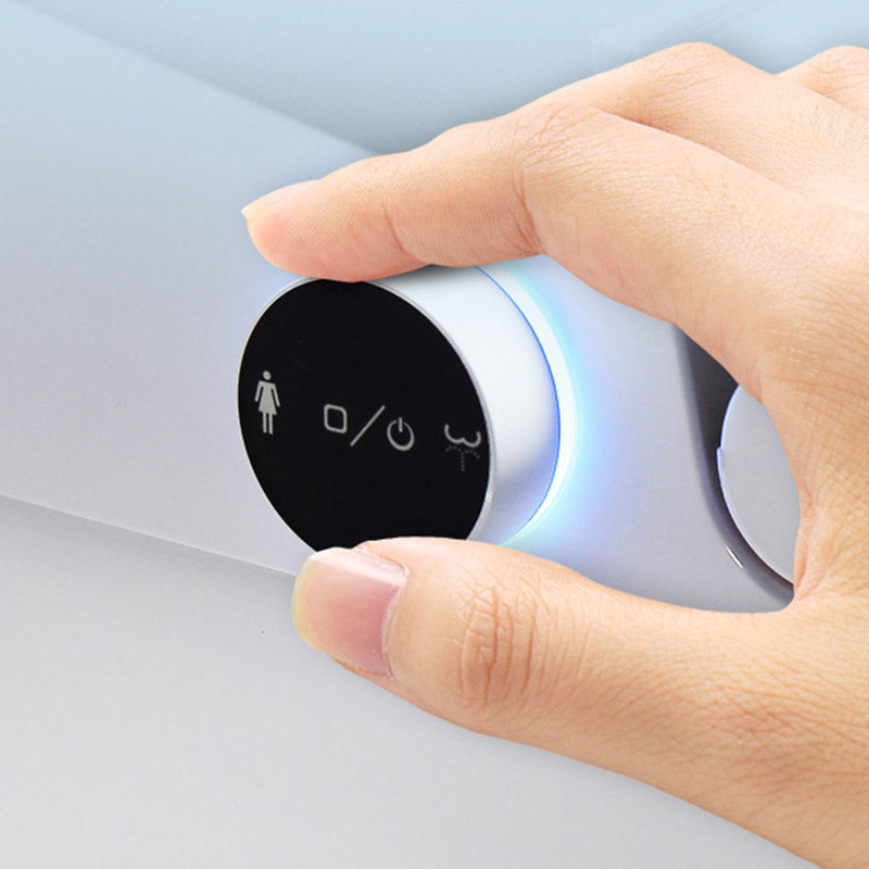 Modern All-In-One Toilet Bowl Skirted Toilet with Seat for Bathroom