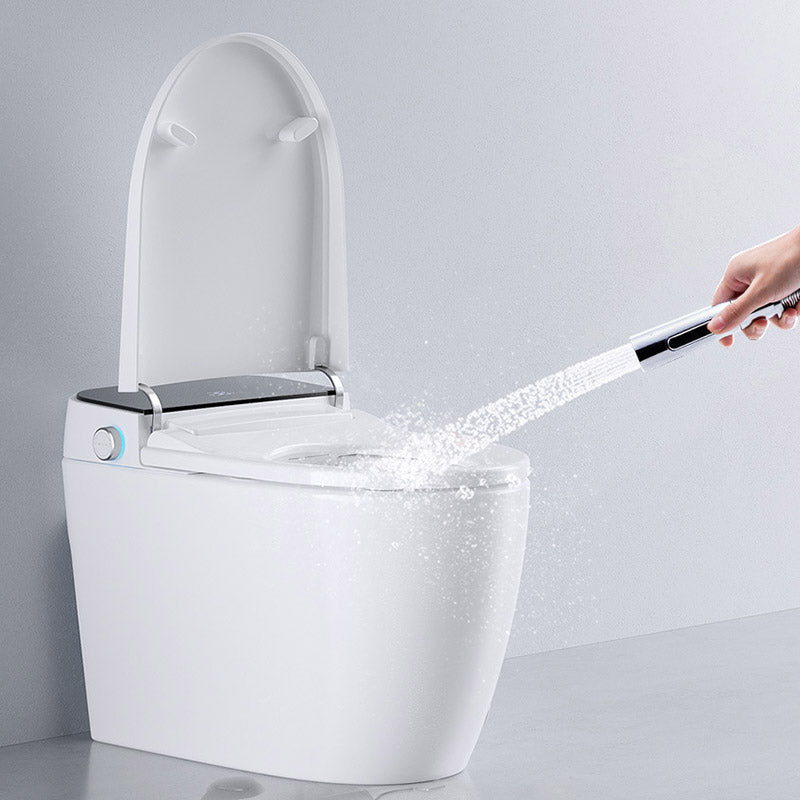 Floor Mounted Toilet One-Piece Toilet Siphon Jet Porcelain Toilet Bowl